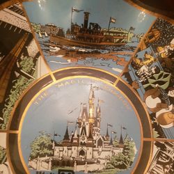 Vintage Walt Disney World Souvenir Dishes