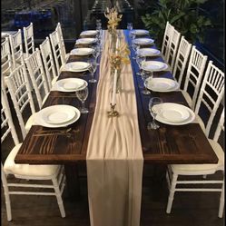 10’ Farm Tables 