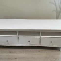 Ikea, White TV stand