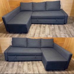 Amazing Sectional Sofa With Pull Out Bed Plus Big Storage 