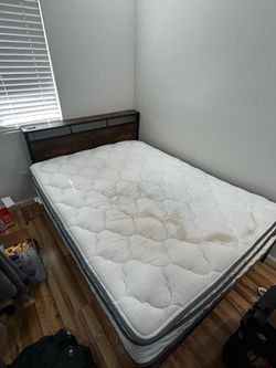Free Full size mattress and bed frame
