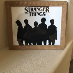 8 x 10 picture frame, silhouette custom-made