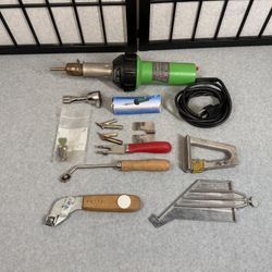 Plastic Welding Tool / Hot Air Plastic Welder Kit HB-A 110–120V with Accessories