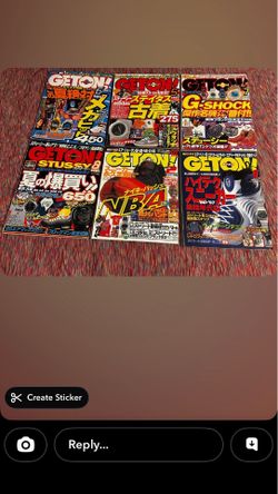GET ONE Japanese magazines vintage (6) All for $60.00