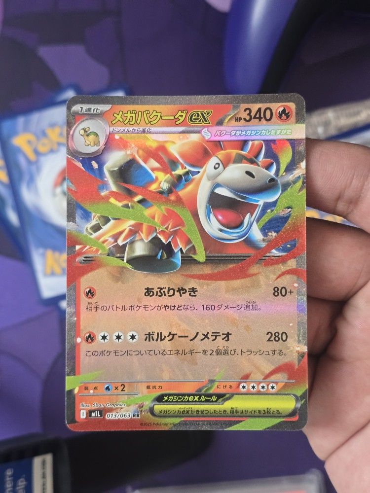 Japanese Mega Camrupt ex