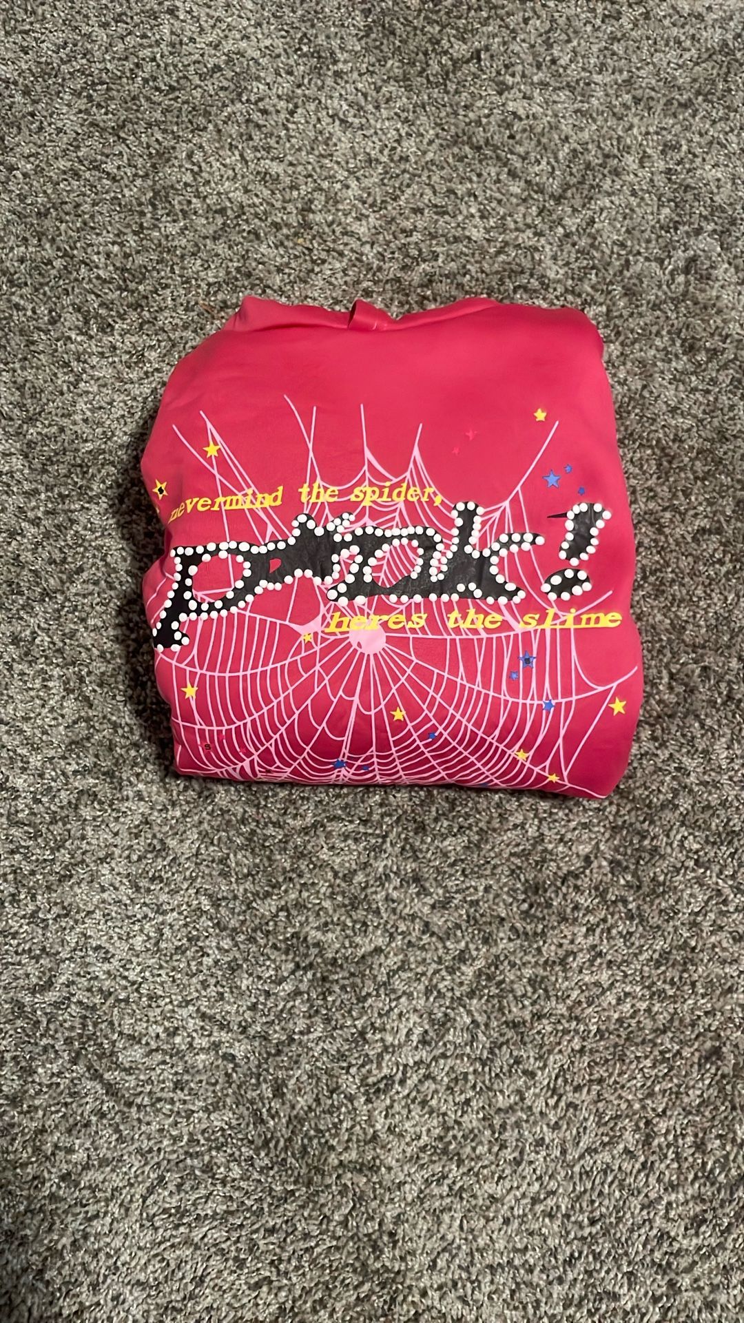 Sp5der Pink Hoodie