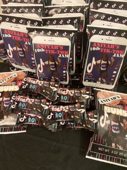 Tik tok labels honey bun any items