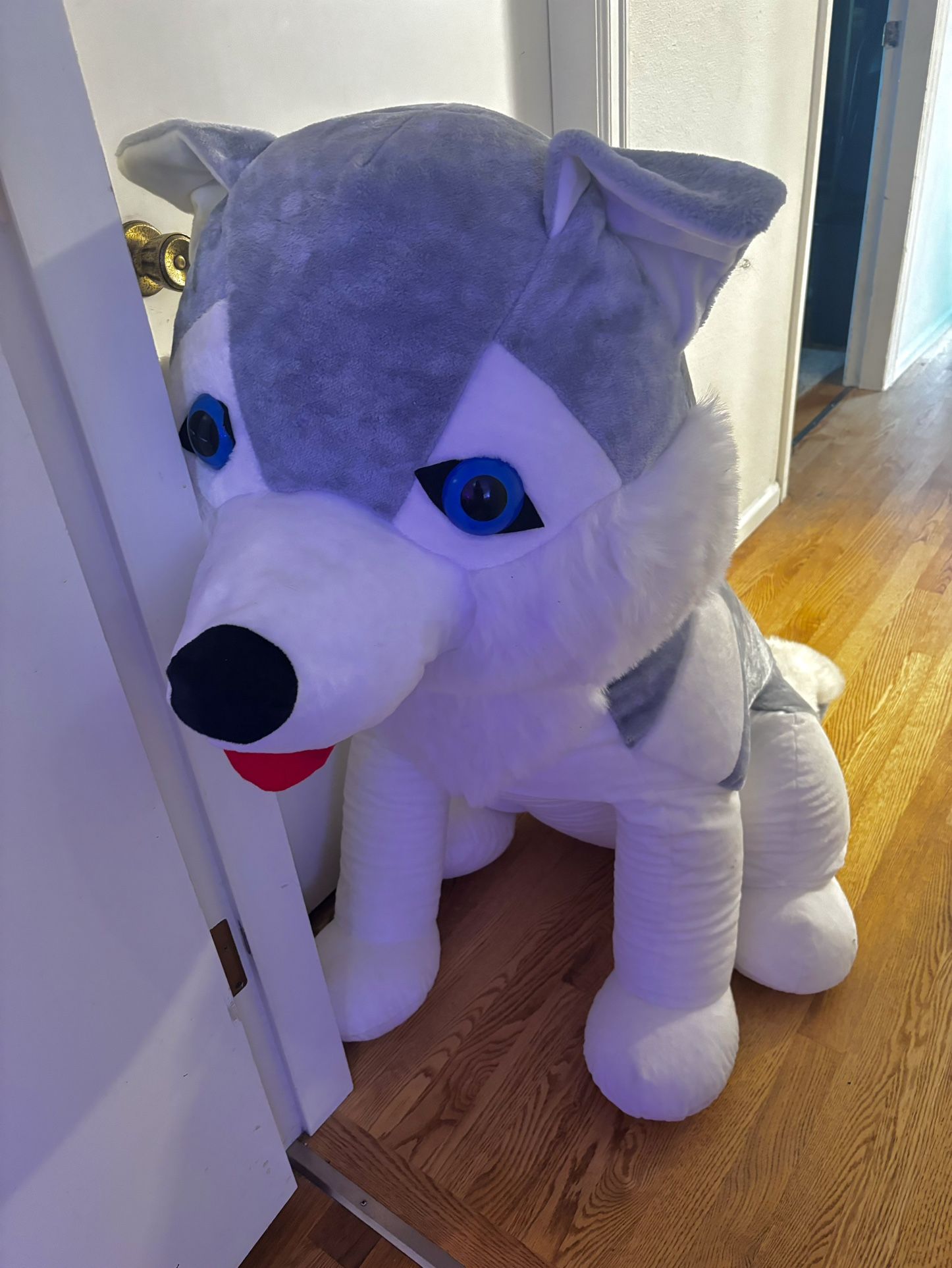 Giant Husky Stuffed Animal