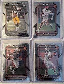 2023 Rookie pass catchers Prizm lot of 4