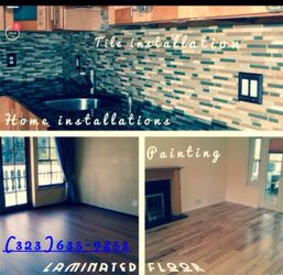 Laminated floor