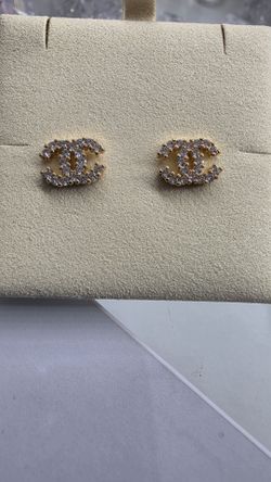 Gold plated earrings