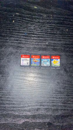 Nintendo Switch Games - Bundle or Individual - Working / Good Condition - Smash Ultimate / Pokémon