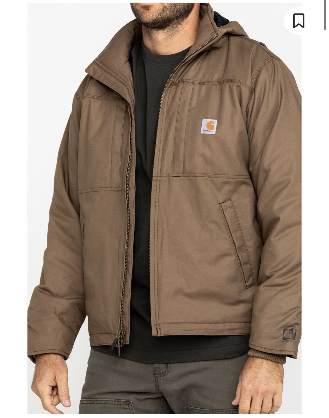 Carhartt Jacket Men’s Jacket Coat XL Brown