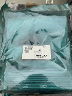 7-Desco 13655 - Statshield® Metal-In Bag, Zip, 8" x 8", 100 EA/PK