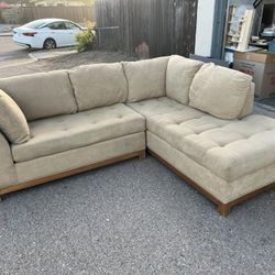 Beige Sectional Sofa
