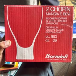 Crystal 2 Chopin Cristallin Glasses 