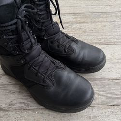 Danner Instinct Tactical Boots Side Zip 8” Black Men’s US Size 12 EE