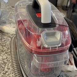 HOOVER CleanSlate Pro Portable Corded Spot Cleaner, Carpet Cleaner Machine for Carpet and Upholstery, Car Auto Detailer, Black