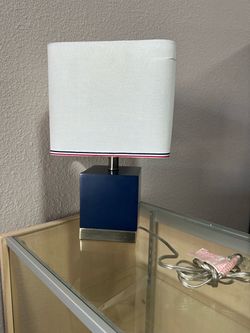 Small Blue Table Lamp 16” x 10”