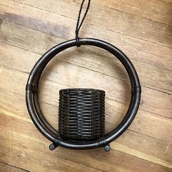 Vintage Hanging Plant  Basket