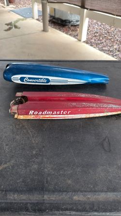Two 1960s . Roadmaster/ Convertible bike tanks
