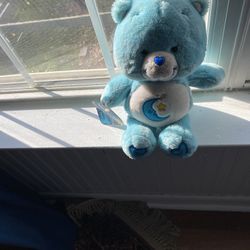 Vintage Plush Care Bears Bedtime Bear