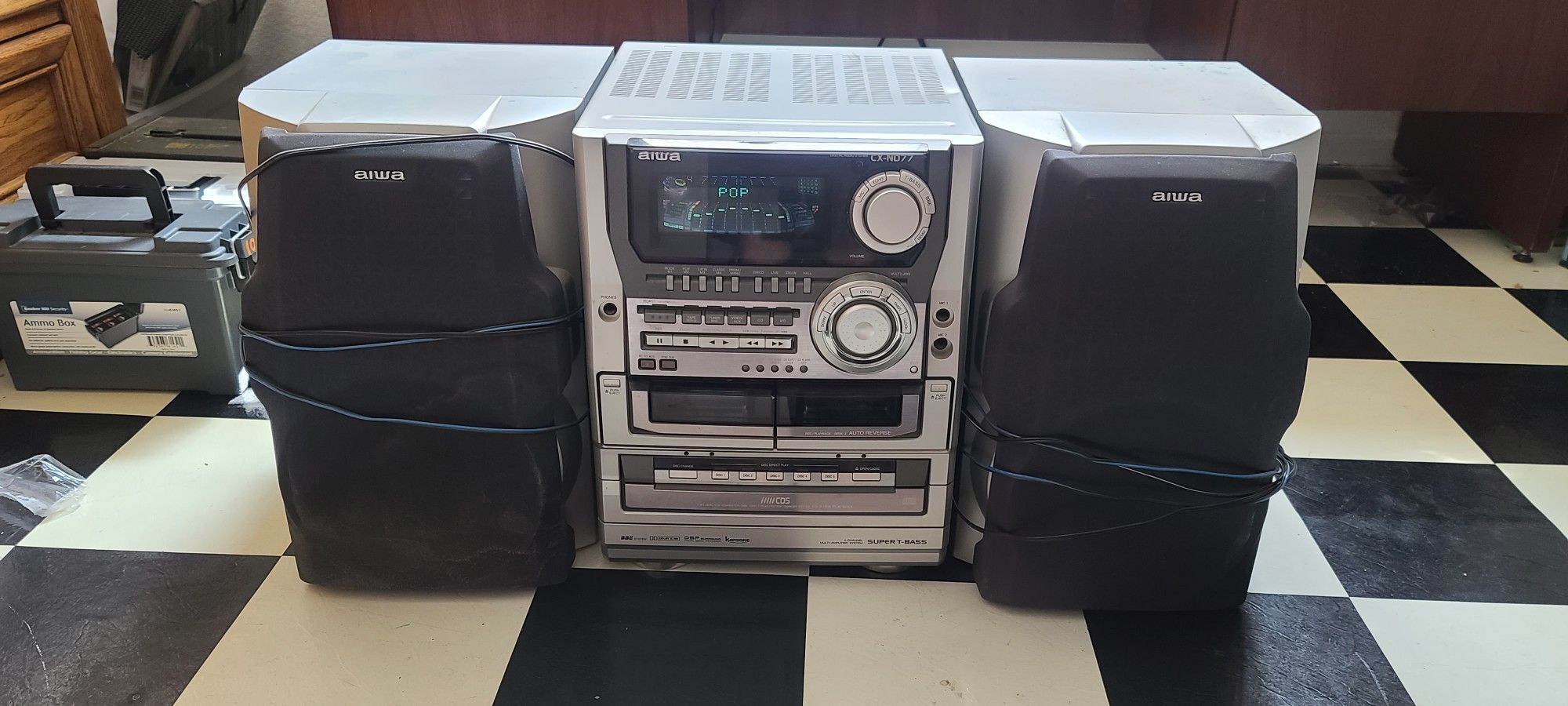 Aiwa stereo system