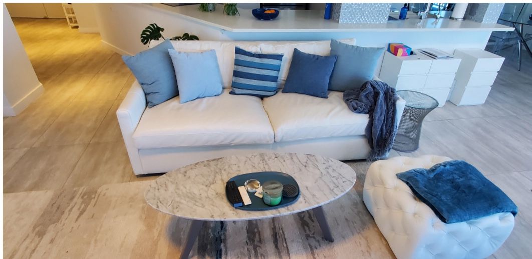 Arhaus leather Sofa Top Condition Best Deal