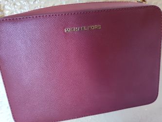 Michael Kors Wine Colored Purse