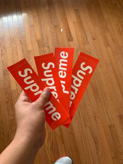 Supreme Box Logo Stickers