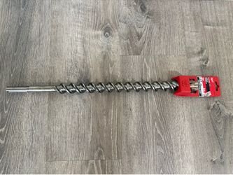 Milwaukee 1-3/8 in. x 23 in. 4-Cutter SDS-MAX Carbide Drill Bit