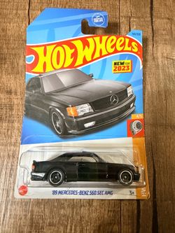 2023 Hot Wheels ’89 Mercedes-Benz 560 SEC AMG Black – HW Turbo 150/250