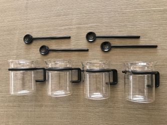 FAMOUS BODUM VINTAGE BISTRO TES CUPS