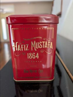 Hafiz Mustafa 1864 Istanbul, Turkish Pomegranate Fruit Tea tin (rare)