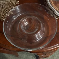 Princess House Chips And Dip Bowl
