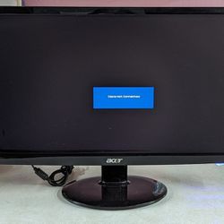 Acer 20 Inch LCD Monitor 