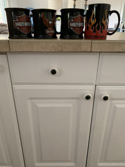 Harley Davidson coffee cups