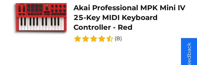 Akai Mini MPK IV controller
