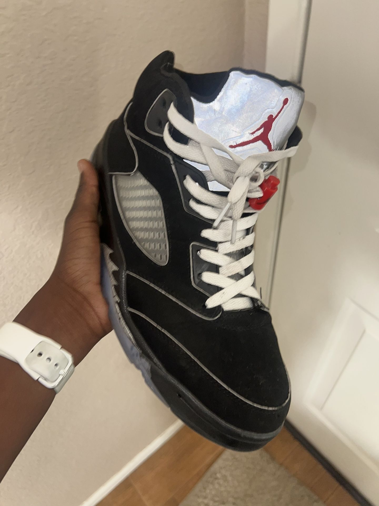 Metallic Jordan Fives