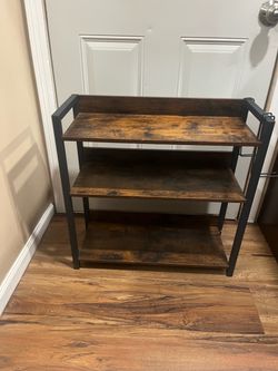 3 tier bookshelf 24”L x 9.5” W x 24”H