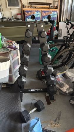 Dumb Bell Weight Set And Bench