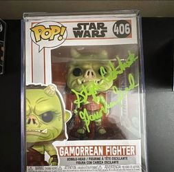 Gamorrean fighter signed