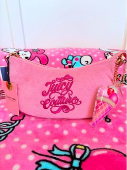!NEW! Juicy Couture Juicy Sugar Rush Shoulder Bag Flamingo