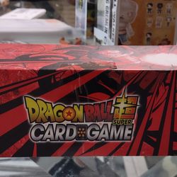 Dragon Ball Super Card Game, opened, has extra cards in its nylon, sold as is