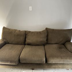 Big Brown Comfy Couch