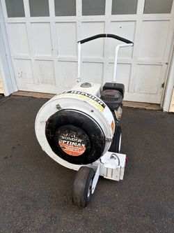 Little Wonder Optimax 9 HP Honda Engine Walk Behind Leaf Blower