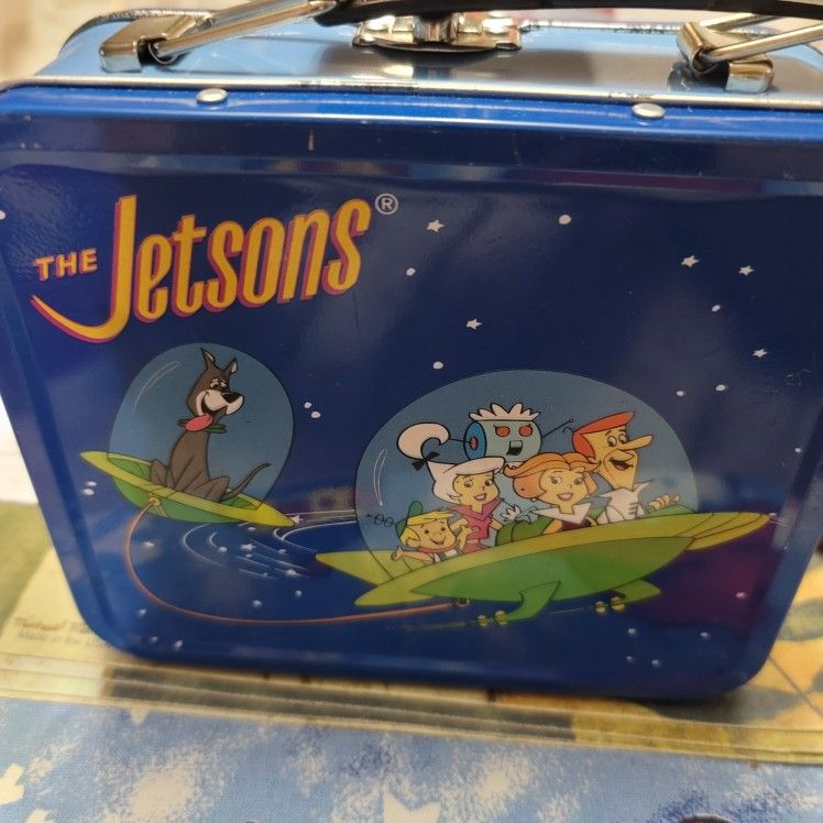 Jetsons Collecter Watch  In Small Lunch Box