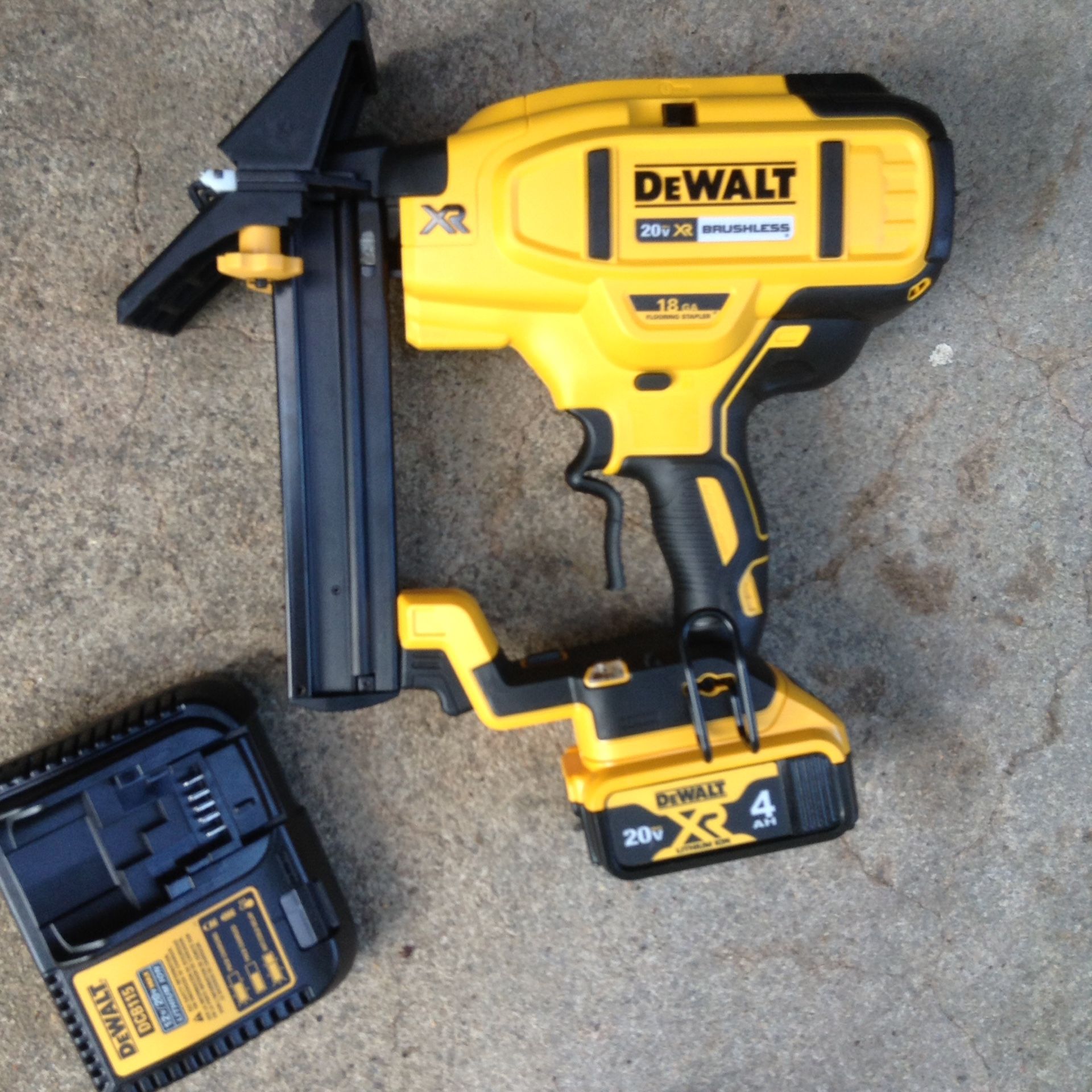 Brand new staple nail gun set