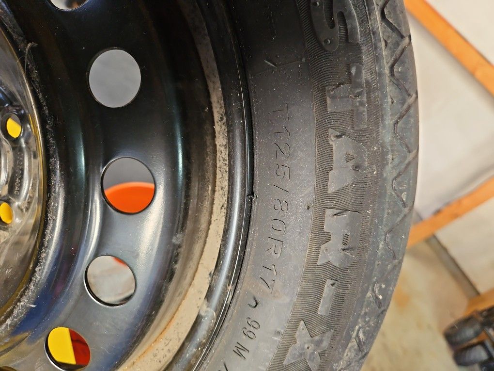 Spare Tire T125/80R17