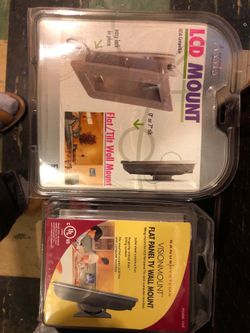 Two pair Flat panel tv wall mount